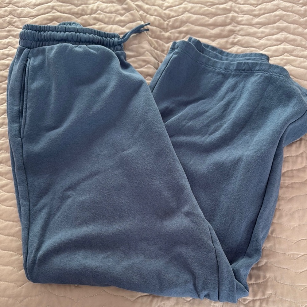 Blue Jogger Sweatpants